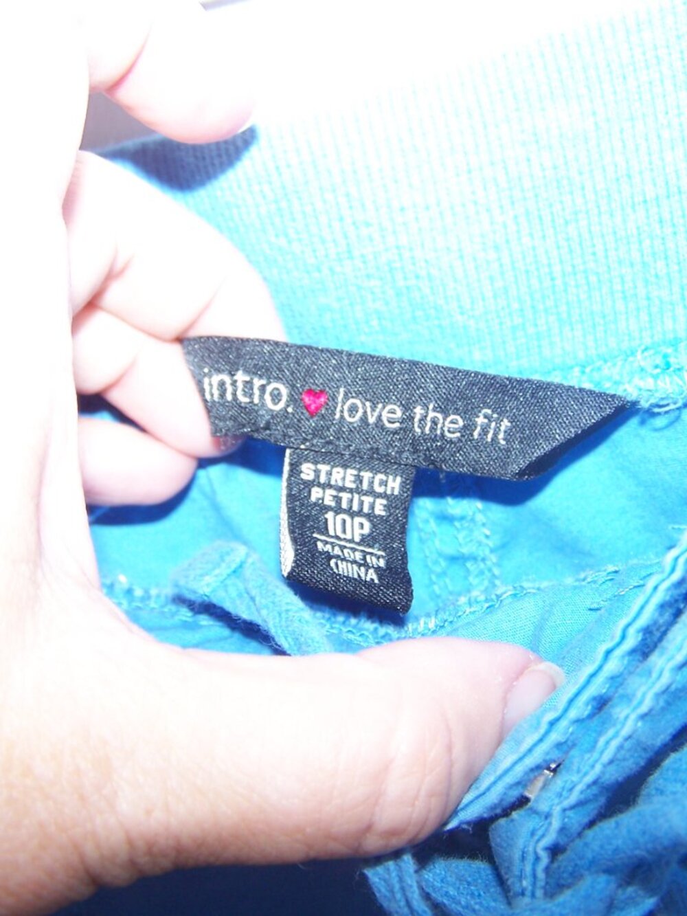 intro. Capri Pants Sz 10P - Picture 3 of 6